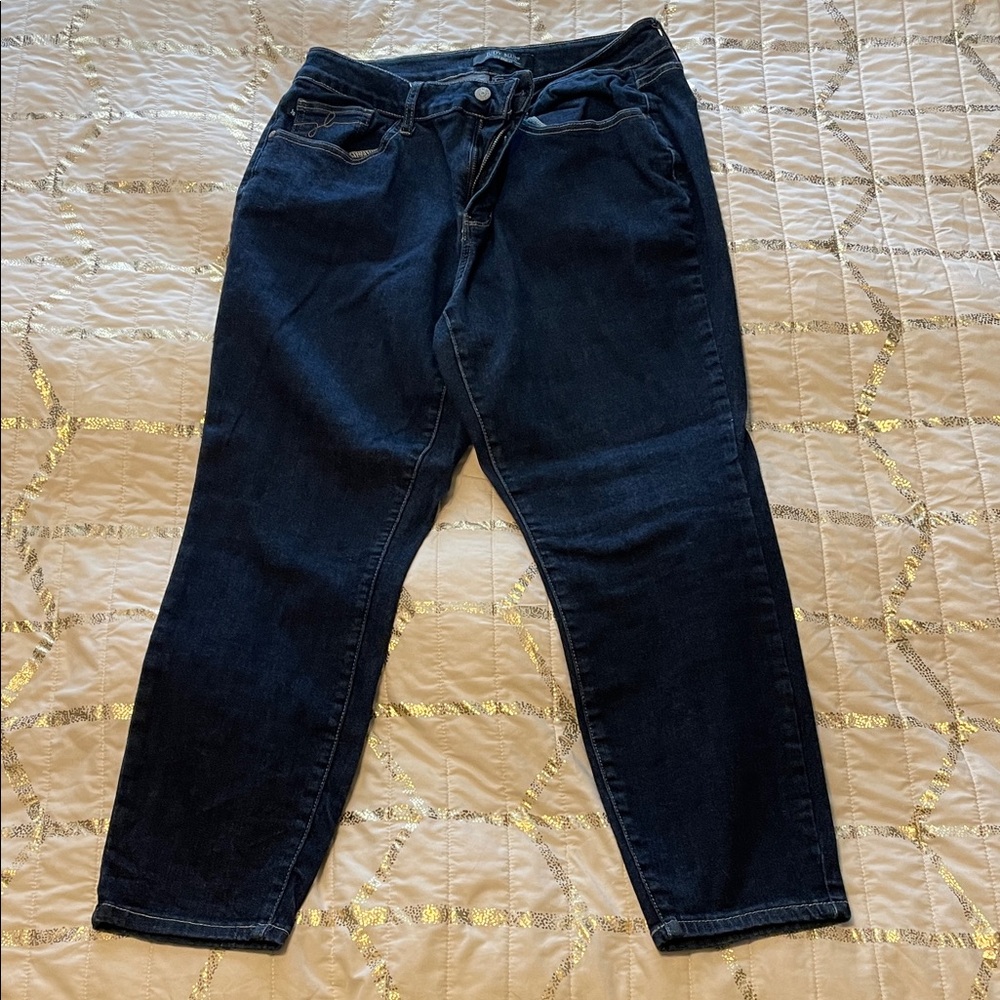Judy Blue Dark Indigo Mom Jeans